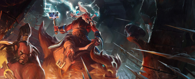 Обои картинки фото dota, видео, игры, сражение