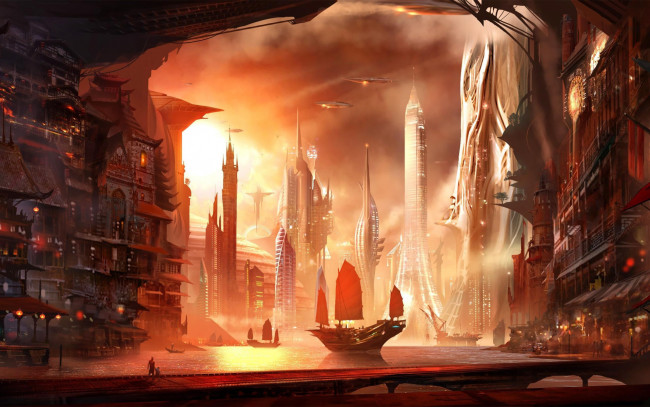 Обои картинки фото фэнтези, иные, миры, времена, будущее