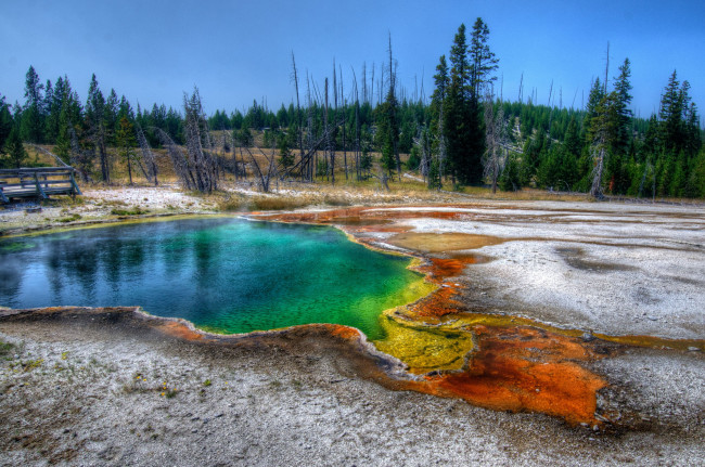 Обои картинки фото природа, реки, озера, сша, штат, вайоминг