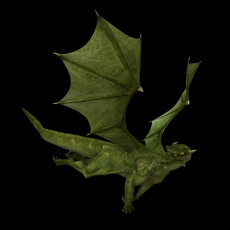 обоя 3д графика, creatures , существа, дракон, фон