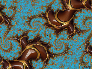 Картинка 3д+графика fractal+ фракталы узор фон цвета