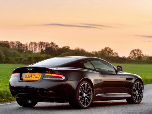 обоя автомобили, aston martin, carbon, black, uk-spec, db9, aston, martin, темный, 2014г