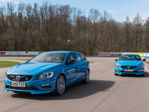 Картинка автомобили volvo синий