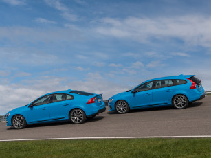 Картинка автомобили volvo синий