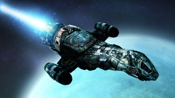 Картинка фэнтези космические+корабли +звездолеты +станции корабль космос космический полет челнок