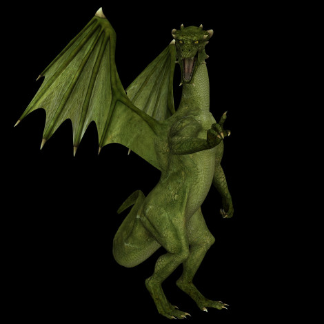 Обои картинки фото 3д графика, creatures , существа, дракон, фон