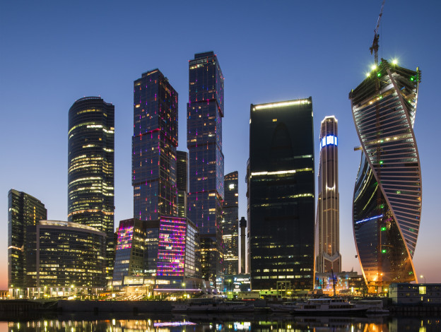 Обои картинки фото города, москва , россия, небоскребы, москва-сити