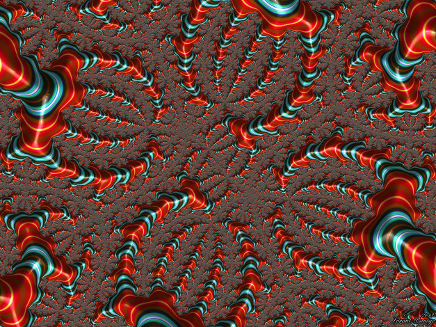 Обои картинки фото 3д графика, fractal , фракталы, узор, фон, цвета