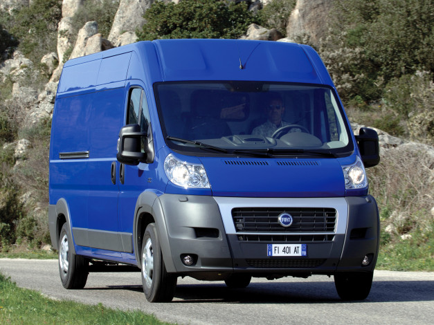 Обои картинки фото автомобили, fiat, ducato, синий, 250, l3h2, van, maxi