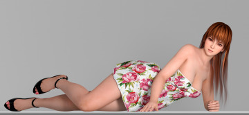 Картинка 3д+графика аниме+ anime фон взгляд девушка