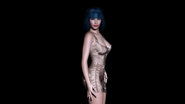 Картинка 3д+графика люди+ people фон взгляд девушка