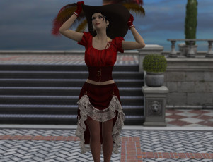 Картинка 3д+графика фантазия+ fantasy фон девушка взгляд