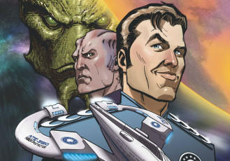 Картинка рисованное комиксы galaxy quest