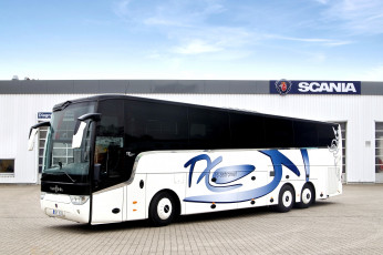 Картинка автомобили автобусы scania astronef van hool tx16