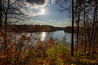 Картинка природа реки озера рассвет