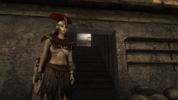 Картинка 3д+графика амазонки+ amazon взгляд девушка фон