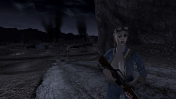 Картинка 3д+графика фантазия+ fantasy фон взгляд девушка оружие