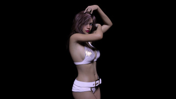 Картинка 3д+графика люди+ people фон взгляд девушка