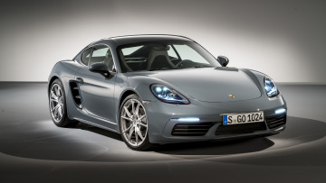 обоя автомобили, porsche, 718, cayman, 982c, 2016г