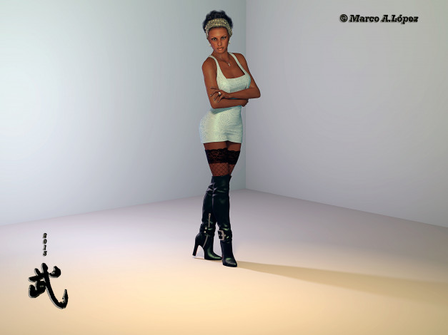 Обои картинки фото 3д графика, люди , people, фон, девушка, взгляд