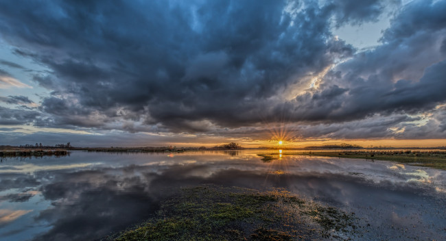 Обои картинки фото природа, восходы, закаты, рассвет