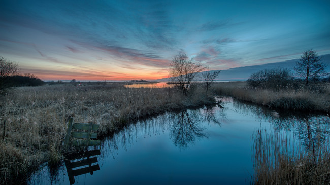 Обои картинки фото природа, восходы, закаты, рассвет