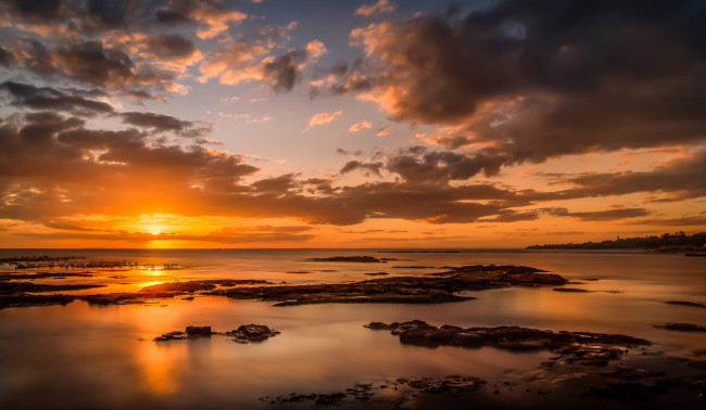 Обои картинки фото природа, восходы, закаты, рассвет