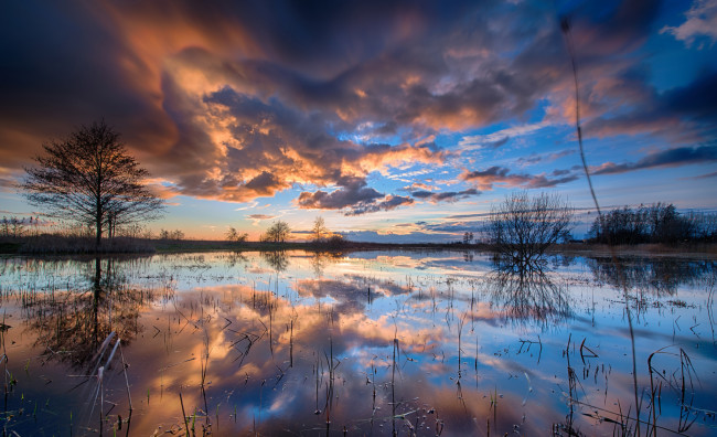 Обои картинки фото природа, восходы, закаты, рассвет