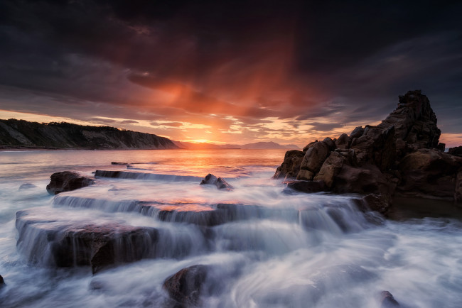 Обои картинки фото природа, восходы, закаты, рассвет