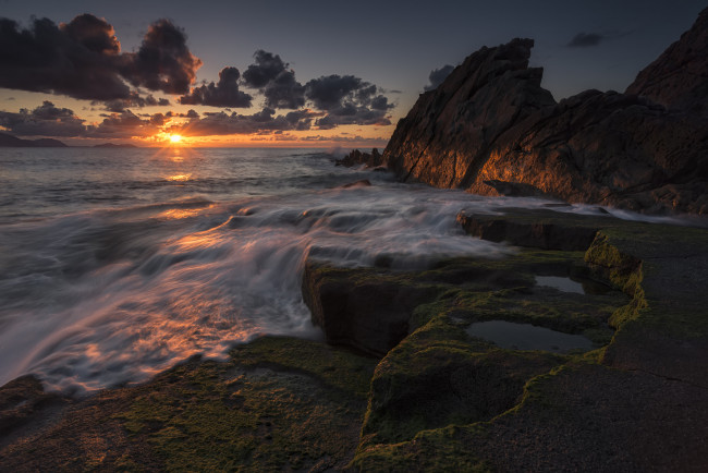 Обои картинки фото природа, восходы, закаты, рассвет