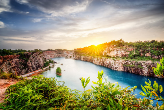 Обои картинки фото природа, восходы, закаты, рассвет