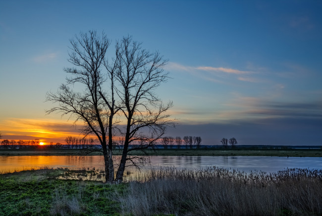 Обои картинки фото природа, восходы, закаты, рассвет