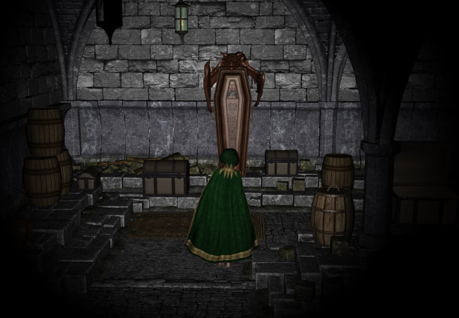 Обои картинки фото 3д графика, существа , creatures, вампиры, фон, взгляд, девушки