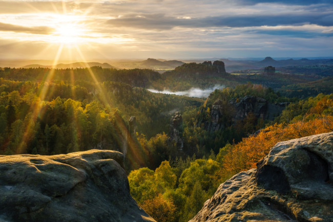 Обои картинки фото природа, восходы, закаты, рассвет