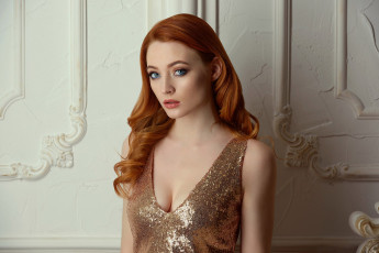 Картинка девушка девушки -unsort+ рыжеволосые+и+другие модель