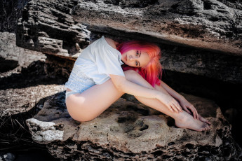 Картинка девушка девушки -unsort+ рыжеволосые+и+другие модель