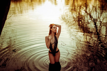 Картинка девушка девушки -unsort+ рыжеволосые+и+другие модель