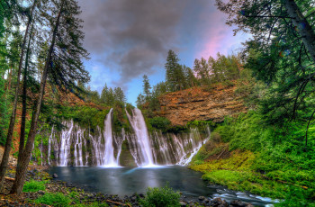 Картинка природа водопады простор