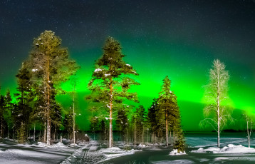 Картинка природа зима простор