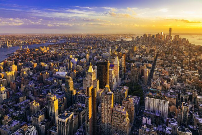 Обои картинки фото города, нью-йорк , сша, простор