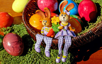обоя праздничные, пасха, крашенки