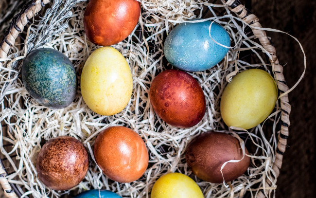 Обои картинки фото праздничные, пасха, крашенки