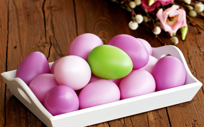Обои картинки фото праздничные, пасха, крашенки