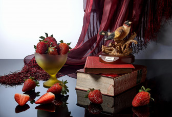 Картинка еда клубника +земляника