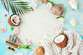 Картинка еда кокос