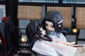 Картинка разное игрушки вэй усянь лань ванцзы куклы бочка купание