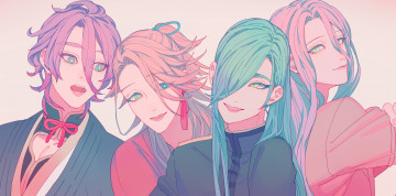 Картинка аниме touken+ranbu танец мечей