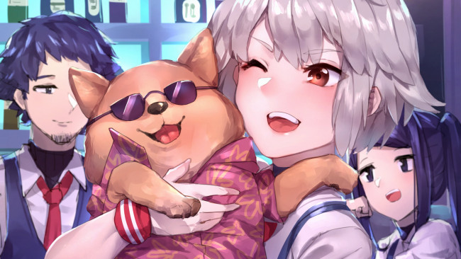 Обои картинки фото аниме, va-11 hall-a cyberpunk bartender action, девушка