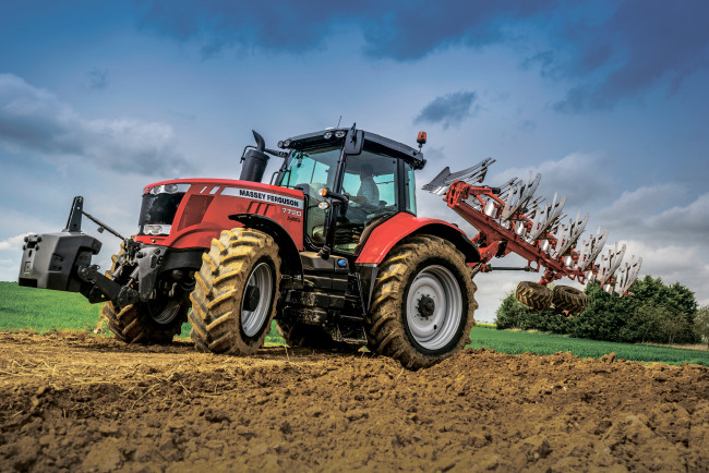 Обои картинки фото техника, тракторы, massey, ferguson