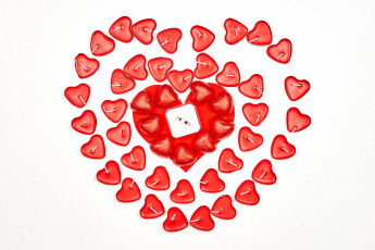 Картинка разное свечи сердечки свечки